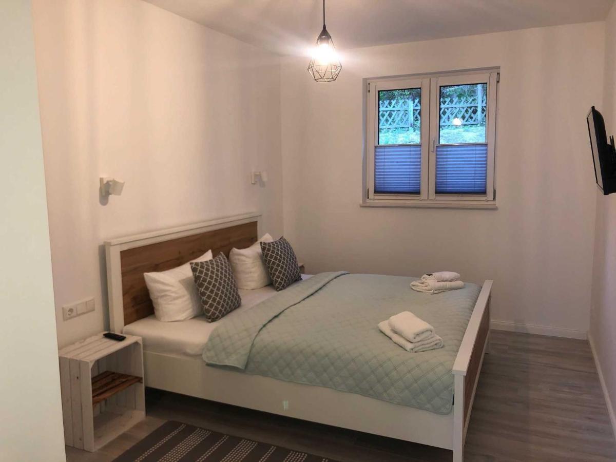 Ferienwohnung Am Waldesrand 제바트헤링스도르프 외부 사진